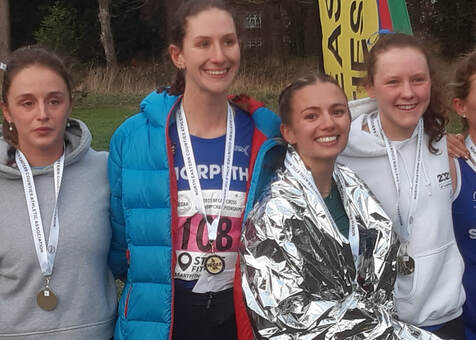Senior Women Defend North East Cross-Country Crown With Battling Victory